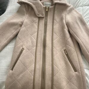 Club Monaco Women's Cream Quilted Jacket